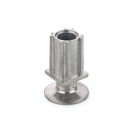 Einstellbare Hardware für Food-Service-Geräte mit Beinen